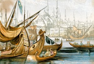 Konstantinápoly, Törökország, 19. század alkotó: Unbekannt