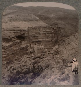 Illés kolostor. Beduinok lövöldözése, 1900 alkotó: Unbekannt