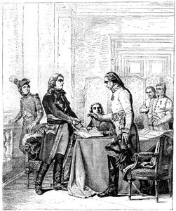 Egyezmény a marengói csata után, Olaszország, 1800. június 15. 1882-1884 alkotó: Unbekannt