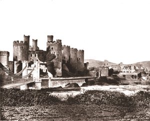 Conway kastély, Észak-Wales, 1894. alkotó: Unbekannt