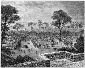 Coomassie, Ashanti háború, Afrika, 1900 alkotó: Unbekannt