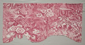 Rézlemezre nyomtatott textil, 1800-as évek eleje. alkotó: Unbekannt