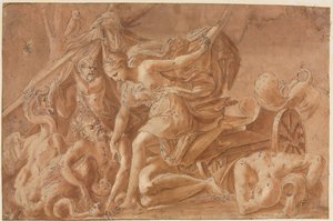 Másolat Primaticcios Juno ébredő alvása után, 1535 után. alkotó: Unbekannt