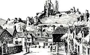 Corfe falu, 1929 alkotó: Unbekannt
