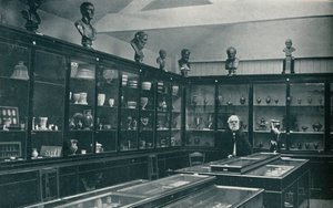 A Wedgwood Múzeum sarokképe a régi művekről, Etruria, Staffordshire, 1908 alkotó: Unbekannt