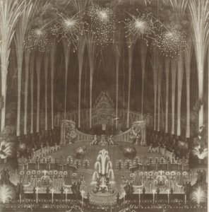 Erzsébet cárnő koronázása, Moszkva, 1742. április 25. alkotó: Unbekannt