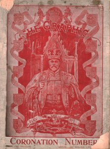 VII. Edward király koronázása, a The Graphic magazin borítója, 1902. augusztus 13. alkotó: Unbekannt