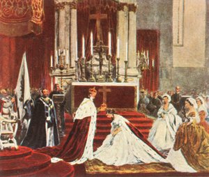 I. Vilmos megkoronázása Königsbergben, 1861. október 18-án, 1936. alkotó: Unbekannt