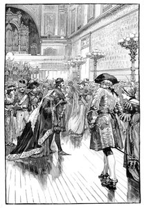Jelmezbál a Buckingham-palotában, 1840-es évek, 1900 alkotó: Unbekannt