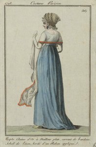 Párizsi jelmez, 1798. alkotó: Unbekannt