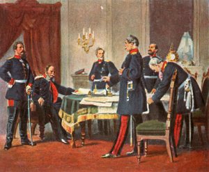 Versailles-i haditanács, 1870, 1936. alkotó: Unbekannt