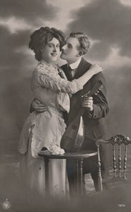 Mandolin páros, 1910 alkotó: Unbekannt
