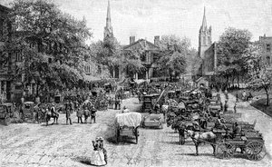 Court House Square, Lexington, Kentucky alkotó: Unbekannt