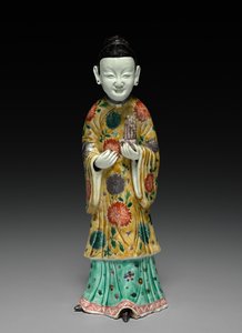 Shenget tartó udvarhölgy, 1662-1722. alkotó: Unbekannt