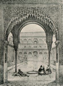 Halastó udvara, 19. század, 1907. alkotó: Unbekannt