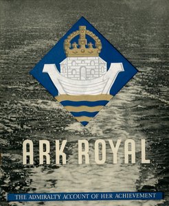 A HMS Ark Royalról szóló füzet borítója, 1942. alkotó: Unbekannt