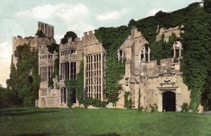 Cowdray kastély, Midhurst, West Sussex, 1900-1920-as évek alkotó: Unbekannt