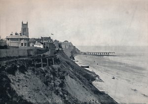 Cromer – A templom bemutatása a sziklákon, 1895 alkotó: Unbekannt