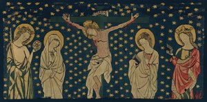 Keresztre feszítés, német, kb. 1325-50. alkotó: Unbekannt