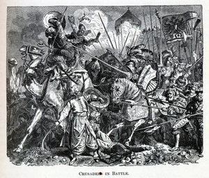 Keresztesek a csatában, 1882 alkotó: Unbekannt