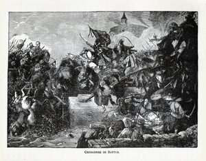 Keresztesek a csatában, 1882 alkotó: Unbekannt