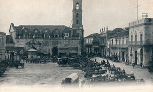 Custom House and Square, Havanna, Kuba, c1900 alkotó: Unbekannt