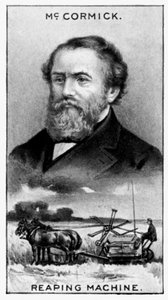 Cyrus Hall McCormick ír amerikai farmer, feltaláló, üzletember és marketinges, 1924 alkotó: Unbekannt