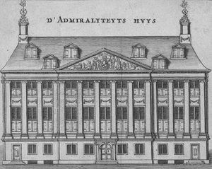 DAdmiralyteyts Huys, 17. század vége – 18. század eleje. alkotó: Unbekannt