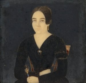 Ad. Barbara Vizcarrondo de Elzaburu, 19. század. alkotó: Unbekannt