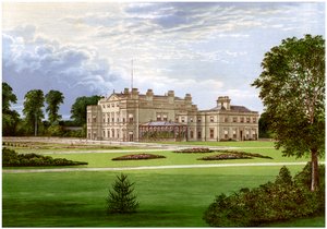Dalton Hall, Beverley közelében, Yorkshire államban, Lord Hotham otthona, 1880 alkotó: Unbekannt