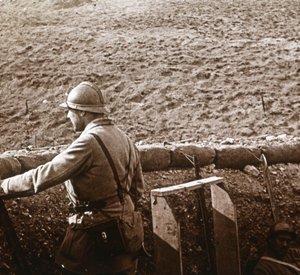 Damloup akkumulátor, Verdun, Észak-Franciaország, c1914-c1918 alkotó: Unbekannt