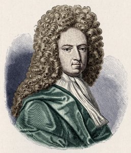 Daniel Defoe - portré. Angol író és újságíró 1660-1731 alkotó: Unbekannt