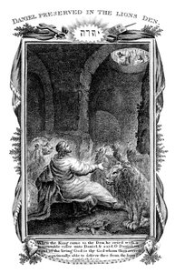 Daniel az oroszlánok barlangjában, 1804 alkotó: Unbekannt