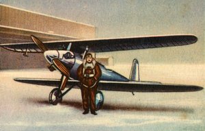 Darmstadt D-18 kétfedelű repülőgép, 1920-as évek, 1932. alkotó: Unbekannt