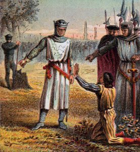 Piers Gaveston halála, 1312, 1850 alkotó: Unbekannt