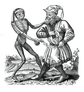 A Halál és a zsidó, egy epizód a Haláltáncból, 1441, 1870 alkotó: Unbekannt