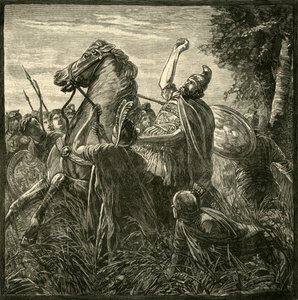 Crassus halála, 1890. alkotó: Unbekannt