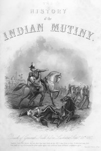 Neill tábornok halála Lucknow előtt, 1857. szeptember 25., 1860 alkotó: Unbekannt