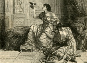 Sophonisba halála, 1890. alkotó: Unbekannt