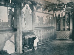 Fritz Erler dekorációi egy zeneszobához, c1899 alkotó: Unbekannt