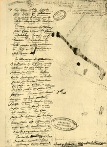 Bonaparte Napóleon rendelete, 1796. május 23., 1921. alkotó: Unbekannt