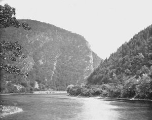 Delaware Water Gap, Monroe megye, Pennsylvania, USA, 1900. sz. alkotó: Unbekannt