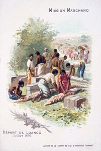 Indulás Loangóból, 1896. július alkotó: Unbekannt