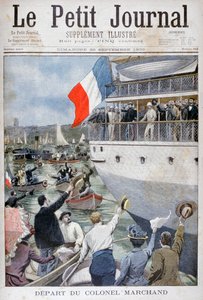 Marchand ezredes távozása, Marseille, 1900 alkotó: Unbekannt