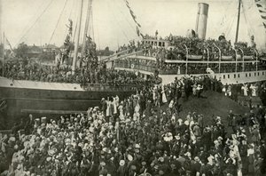 Indulás a viktoriánus Kr. e. Kontingens, c1914, 1919. alkotó: Unbekannt