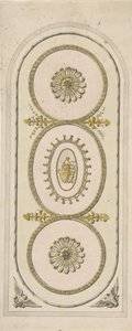 Tervezés panelhez, 1748-92. alkotó: Unbekannt