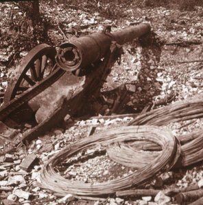 Megsemmisült 155-ös fegyver, c1917-c1918 alkotó: Unbekannt