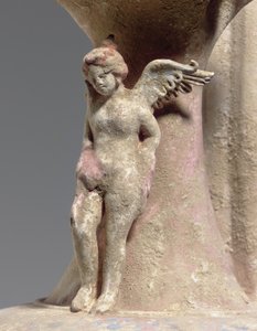Részlet a Canosan polychrome pottery oinochoe-ból, Puglia, c. Kr.e. 3. század eleje (kerámia) alkotó: Unbekannt