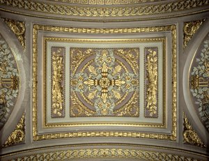 Részlet egy kupoláról, Galerie des Batailles Csaták Galériája, Chateau de Versailles, Franciaország alkotó: Unbekannt