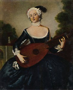 A kedvenc testvére, Friedr. D. Gr. 1709-1758. - Pesne festménye, 1934. alkotó: Unbekannt